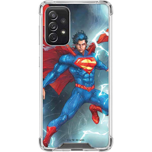 DC Comics Superman Secret and Lies #2 Cover New 52 Galaxy A72 5G Clear Case
